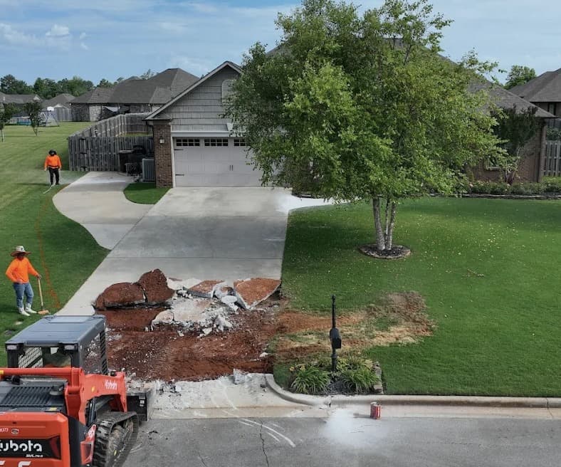Concrete services in Ensley