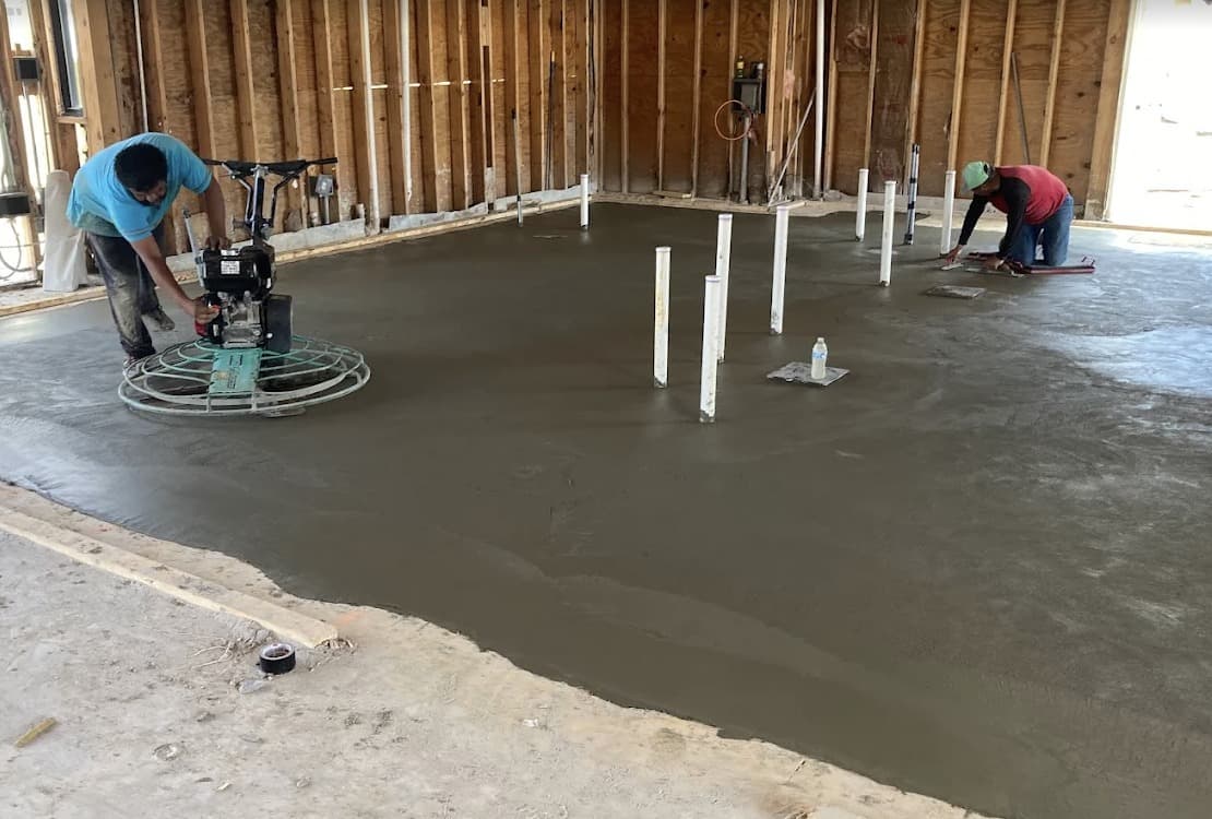 Concrete resurfacing project in Birmingham